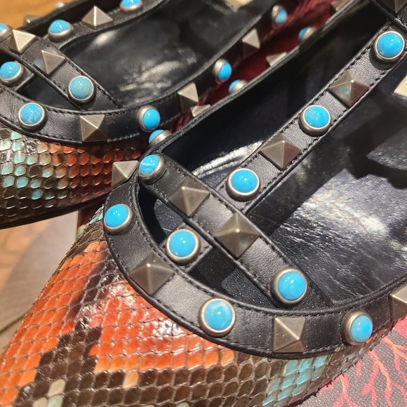 Valentino Rockstud Ballerina flat - Picture 4 of 8